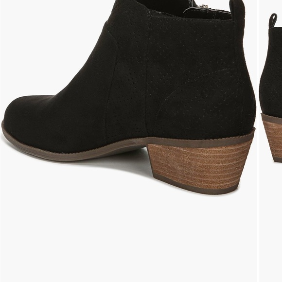Dr. Scholl's Black Suede Ankle Boots - Picture 13 of 14